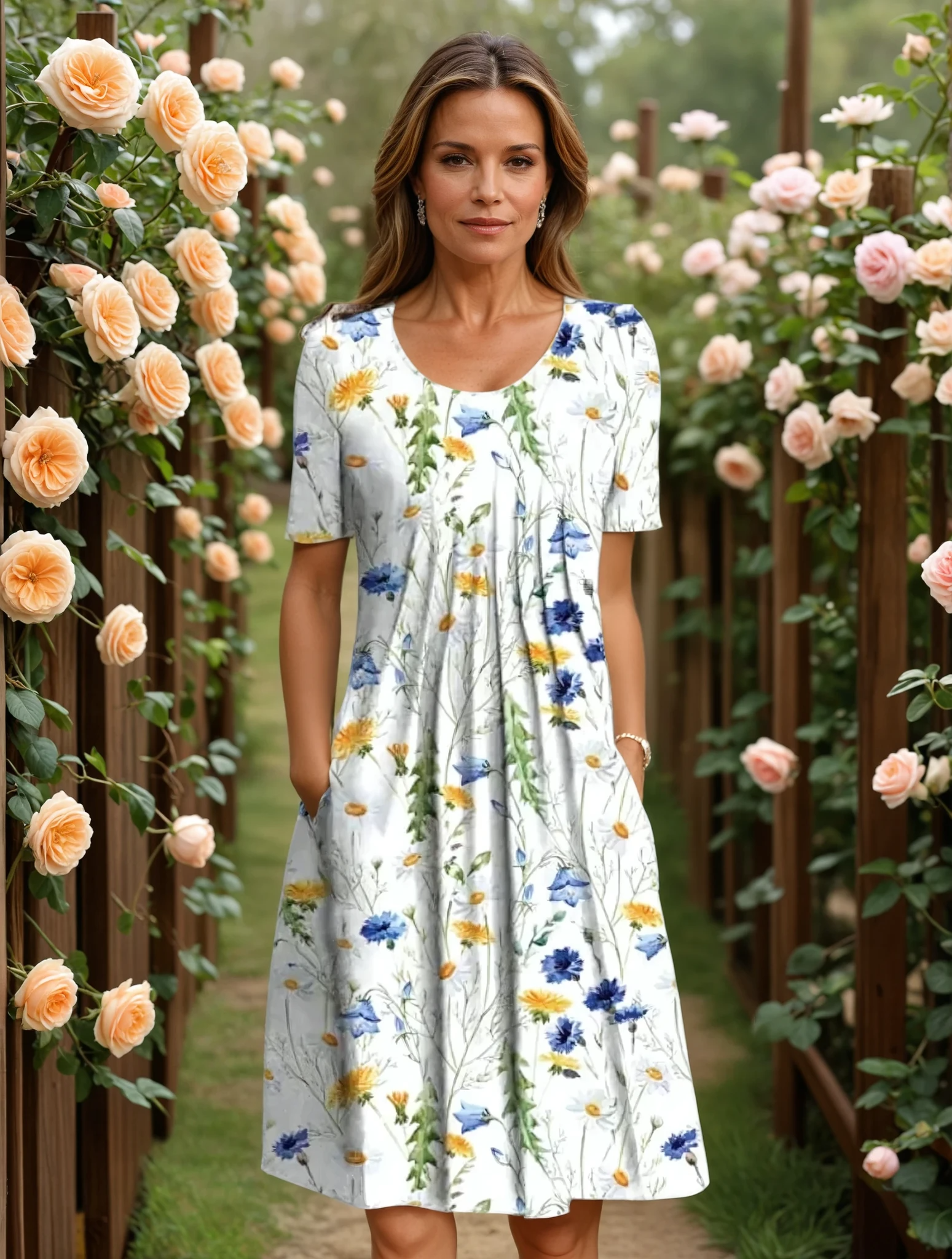 Fiona™ - Elegantes Alltagskleid