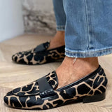 TIERDRUCK LOAFER MIT ELEGANTEN DETAILS