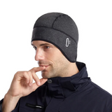 Winter-Fietsmütze mit Aussparung für Brille