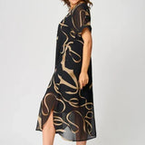 Hanna™ - Elegantes Chiffonkleid