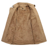 Eleganter Gepolsterter Trenchcoat