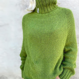 Eleganza™ | Eleganter Rollkragenpullover Angela Apfelgrün
