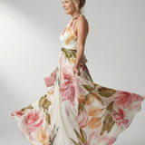 Amiel | Leichtes Blumenkleid Maxi