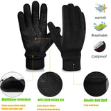 Herren Touchscreen-Fahrradhandschuhe mit rutschfestem Design