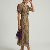 Virel | Entspanntes Floral-Midi-Kleid