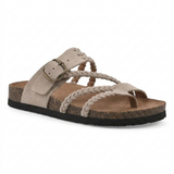 Hayleigh Kork Geflochtene Sandalen