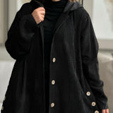 Cordia™ - Bequeme Cord-Jacke mit Kapuze