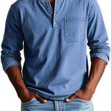 Ellis™ - Vintage Henley Shirt