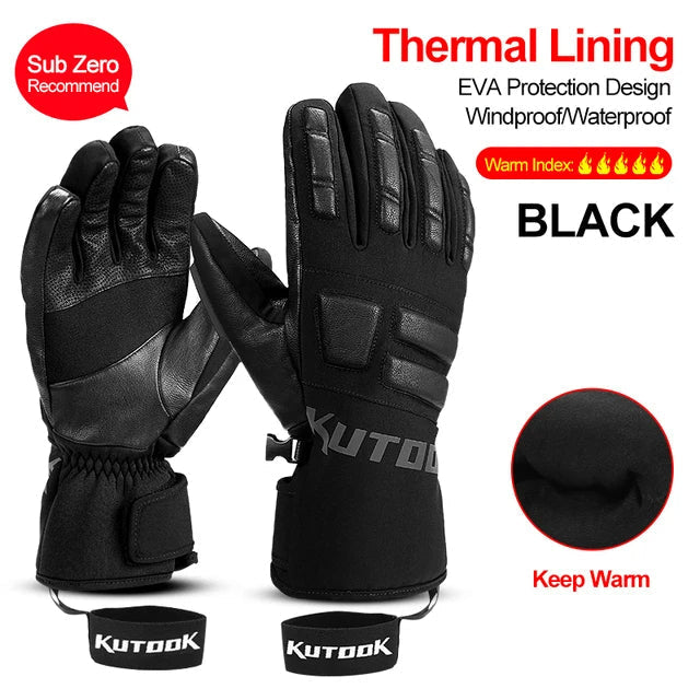 Herren Thermo-Fäustlinge für Wintersportler