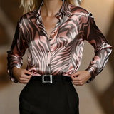 Maeve™ - Elegantes bedrucktes Hemd