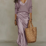 Elena | Midi-Kleid mit inklusive Pullover