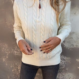 Rosalia™ - Premium Freizeit-Half-Zip-Pullover