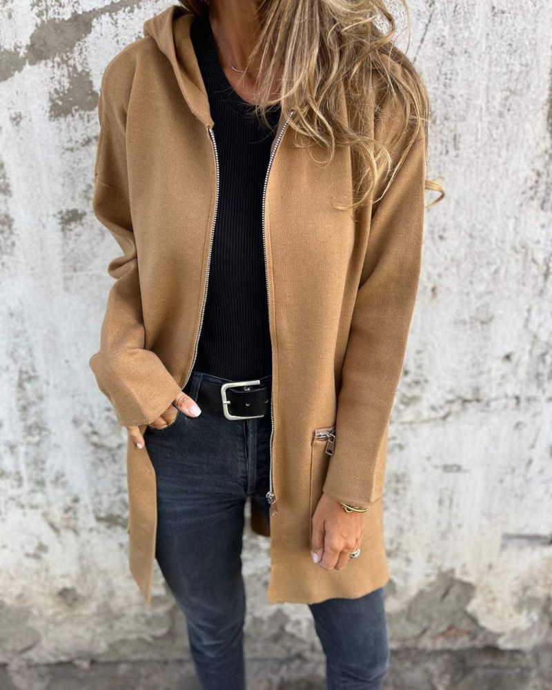 Naomi™ - Lässige Kapuzenjacke