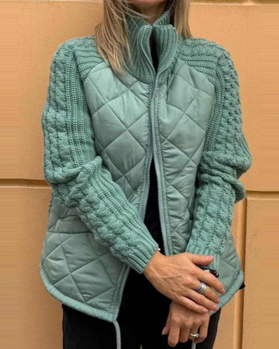 Elena | Damen Cardigan mit langen Ärmeln und Taschen