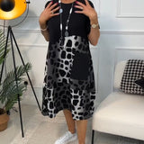 Lina | Luftiges Sommerkleid mit Rundhalsausschnitt