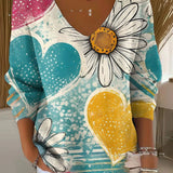 Beatrice – Pullover mit V-Ausschnitt
