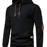 Emanuele - Männer Waffel Casual Hoodies