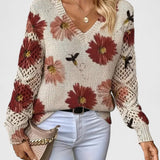 Deborah™ - Lässiger Floral-Pullover