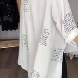 Callista™ - Handgeschriebenes Button-Up Hemd