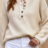 Robyn™ - Pullover mit Knopfdetails