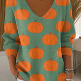 Beatrice – Pullover aus Strick mit V-Ausschnitt