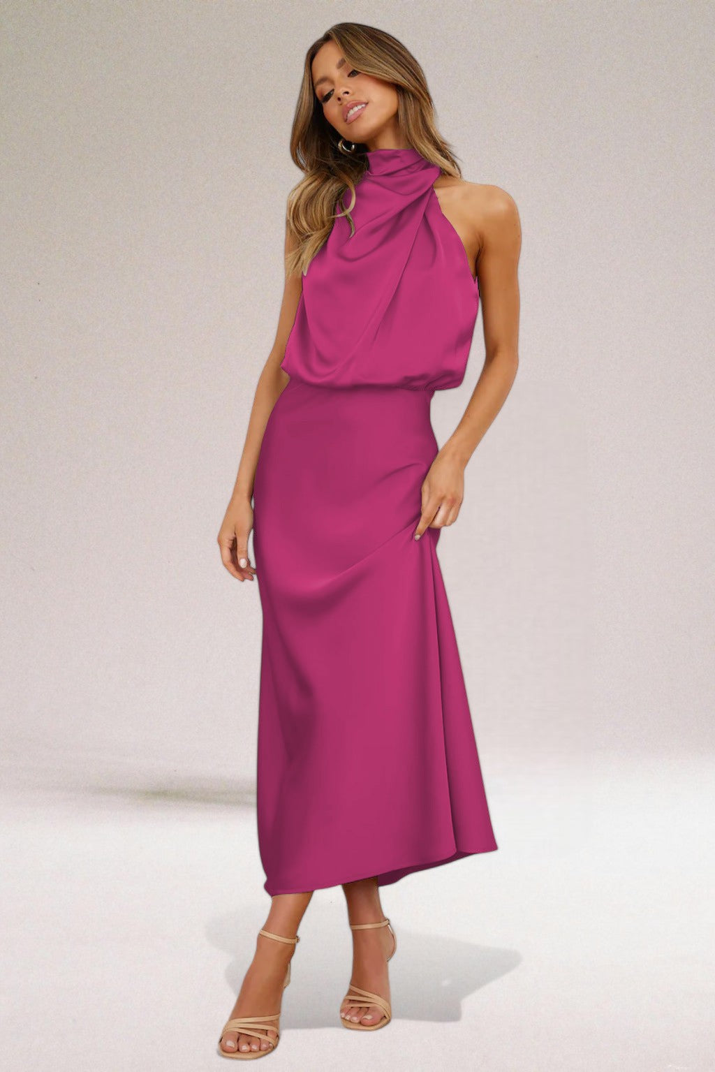 Flavia | Elegantes Halterkleid