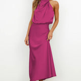 Carlina | Damen Ärmelloses Maxikleid