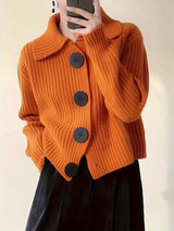 Isla™ - Strickjacke mit Rippstrick