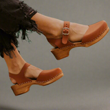 Laura | Damen Gemütliche Baotou Plattform Sandalen