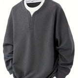 Wilbert™ - Alltags-Langarmshirt mit Lagenlook