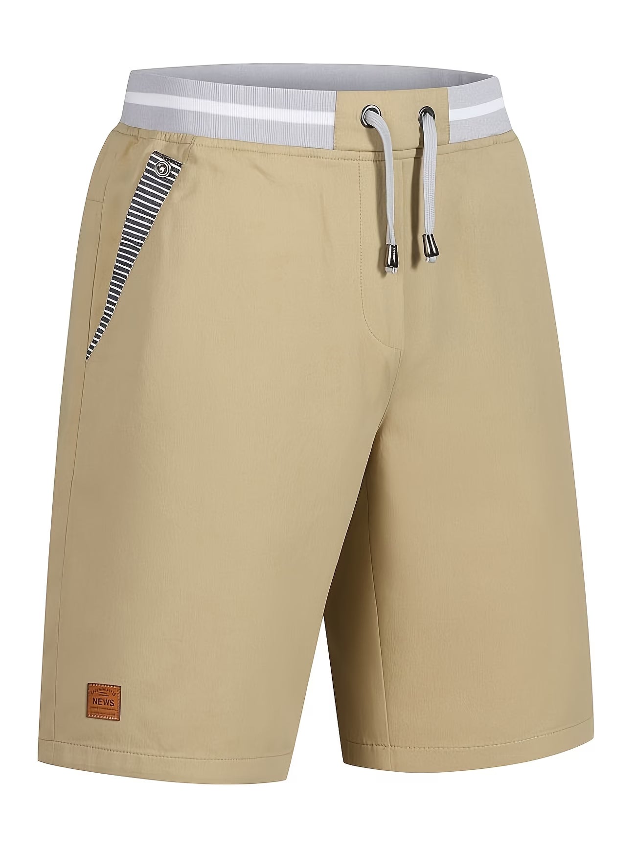 Eden | Knie-lange Shorts mit Kordelzug und Taschen