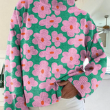 Aspen | Floral Strickpullover