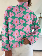 Aspen | Floral Strickpullover