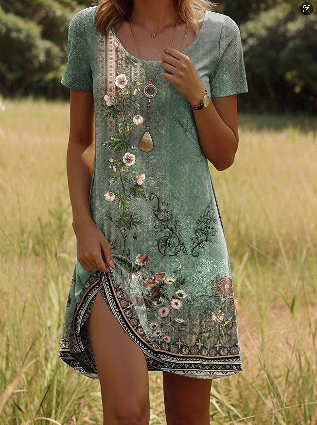 JULIA – Lebhaftes Kleid im Bohemian-Stil