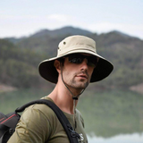 Wasserabweisender Outdoor-Bucket Hat mit UV-Schutz UPF 50+