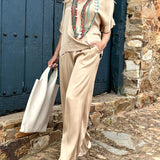 Alessia - Satin Freizeit Set