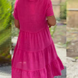 Bexley - Lässiges Sommer V-Ausschnitt Kleid
