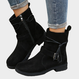 Delaney | Niedrige Absatz Stiefeletten