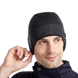 Winter-Fietsmütze mit Aussparung für Brille