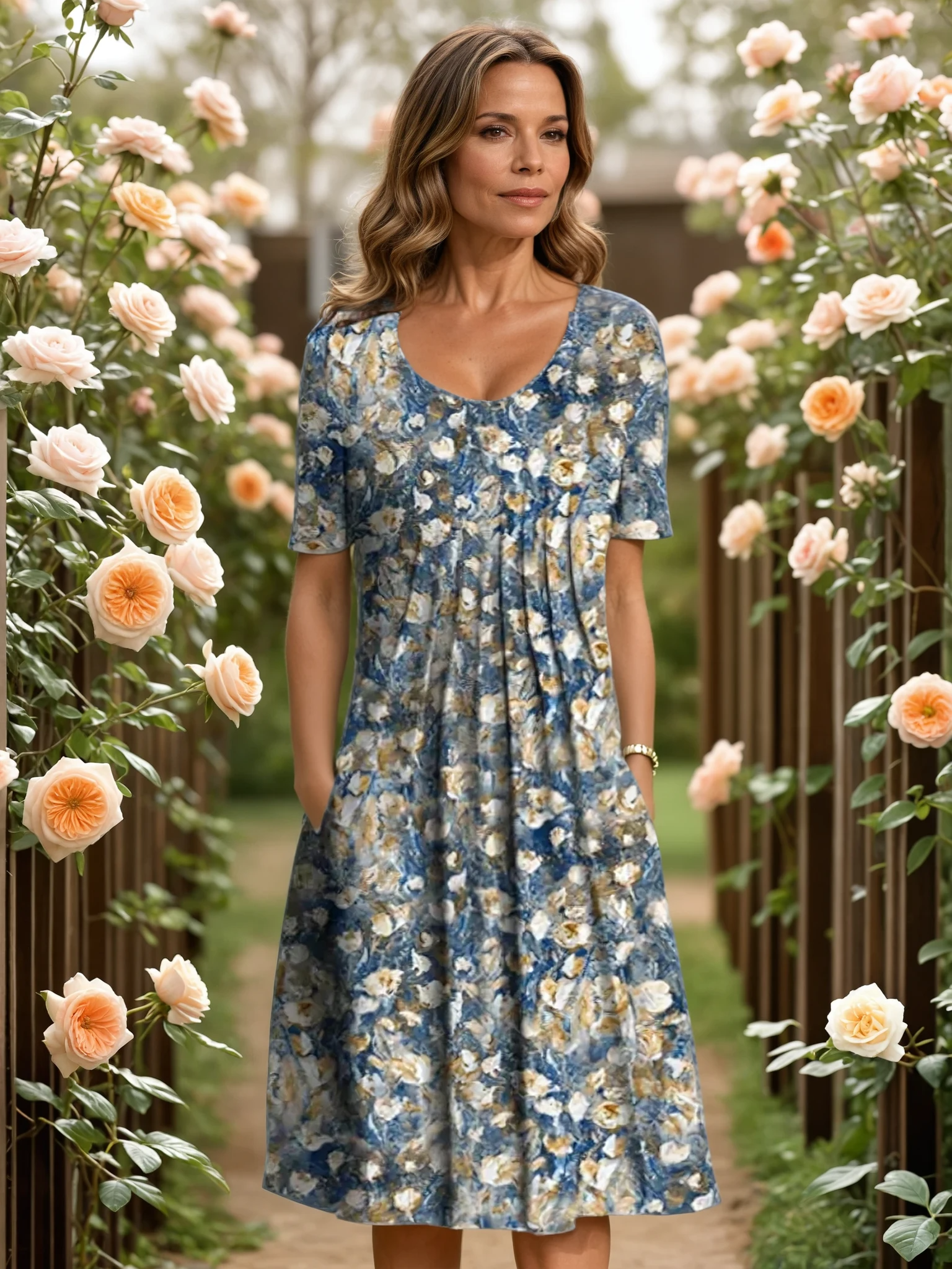 Fiona™ - Elegantes Alltagskleid
