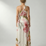 Amiel | Leichtes Blumenkleid Maxi