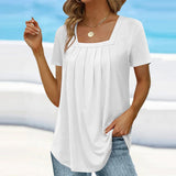 Brenda™ | Elegante Plissee-Bluse