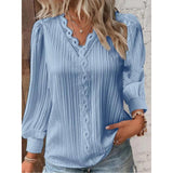 Camillia™ - Elegante Pintuck Bluse