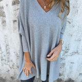Hannah – V-Ausschnitt Pullover