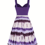 Gisele™ - Bequemes ärmelloses Sommerkleid mit Batikmuster
