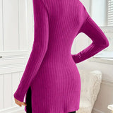 Sarah - Eleganter Langärmeliger Pullover Mit Schmaler Passform Für Den Herbst