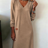 Carmen™ - Pulloverkleid mit V-Ausschnitt