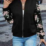 Thea™ - Trendy Floral Print Jacke