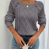 Marlene™ - Damenpullover mit Rundhalsausschnitt