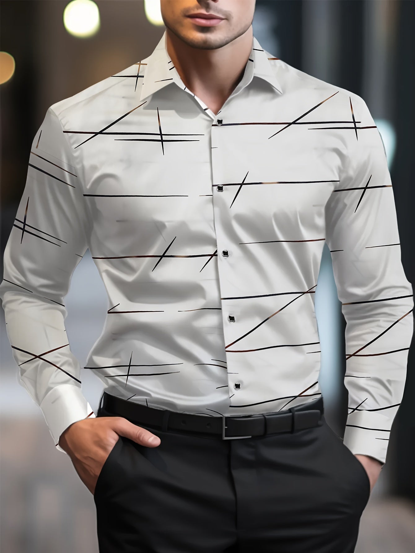 Henry™ - Herren Casual Slim Shirt